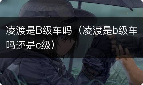 凌渡是B级车吗（凌渡是b级车吗还是c级）