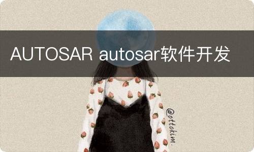 AUTOSAR autosar软件开发