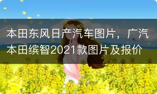 本田东风日产汽车图片，广汽本田缤智2021款图片及报价