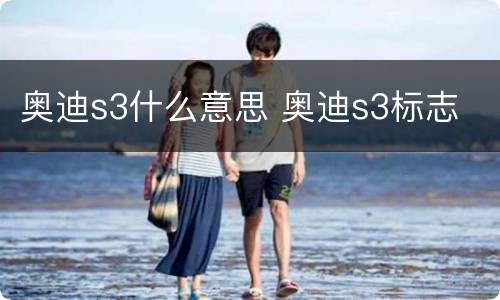 奥迪s3什么意思 奥迪s3标志