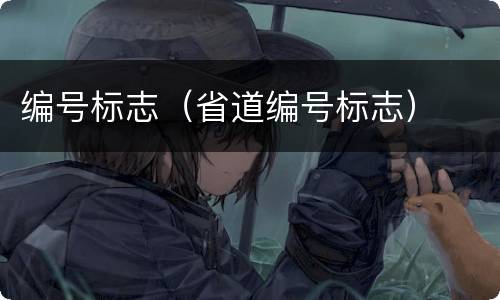 编号标志（省道编号标志）