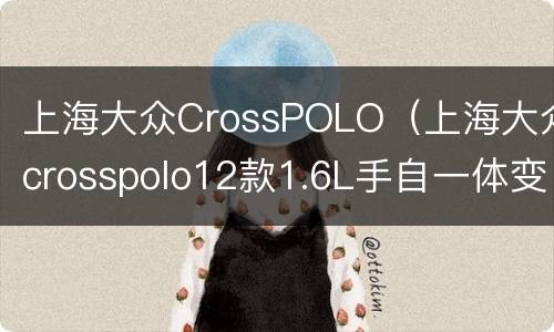 上海大众CrossPOLO（上海大众crosspolo12款1.6L手自一体变速箱油）