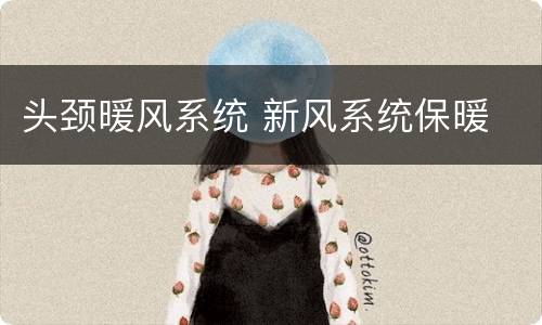 头颈暖风系统 新风系统保暖