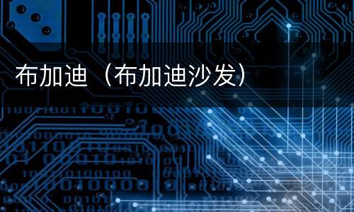 布加迪（布加迪沙发）