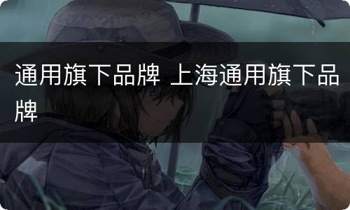 通用旗下品牌 上海通用旗下品牌