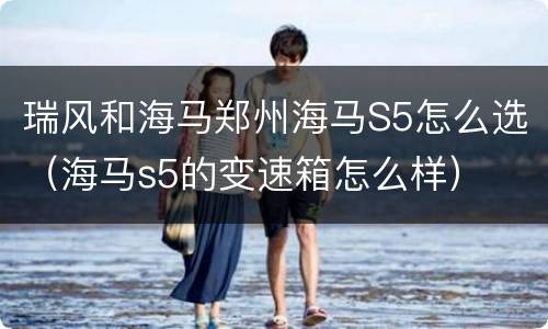 瑞风和海马郑州海马S5怎么选（海马s5的变速箱怎么样）