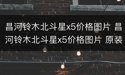 昌河铃木北斗星x5价格图片 昌河铃木北斗星x5价格图片 原装