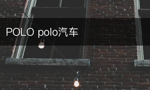 POLO polo汽车