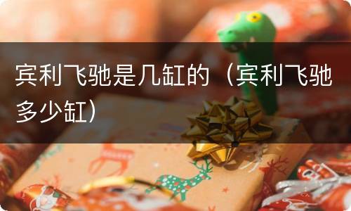 宾利飞驰是几缸的（宾利飞驰多少缸）