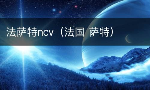 法萨特ncv（法国 萨特）