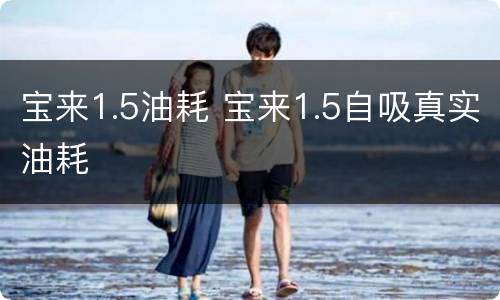 宝来1.5油耗 宝来1.5自吸真实油耗