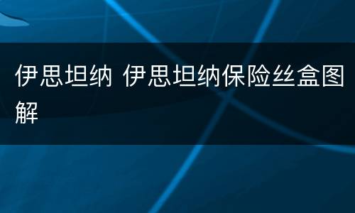 伊思坦纳 伊思坦纳保险丝盒图解