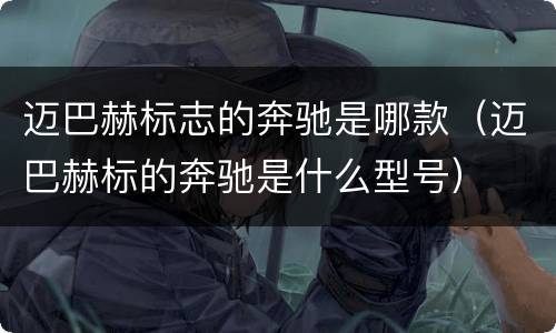 迈巴赫标志的奔驰是哪款（迈巴赫标的奔驰是什么型号）