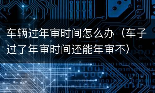 车辆过年审时间怎么办（车子过了年审时间还能年审不）