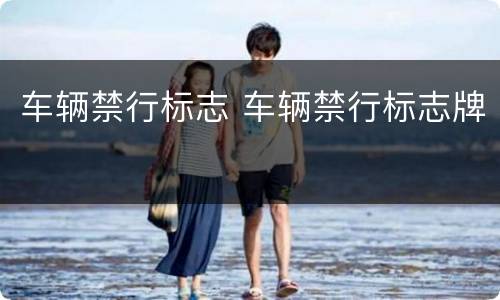 车辆禁行标志 车辆禁行标志牌