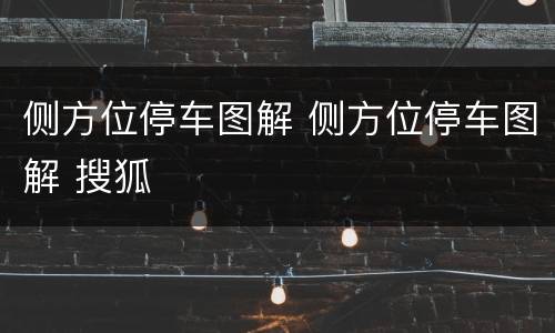 侧方位停车图解 侧方位停车图解 搜狐