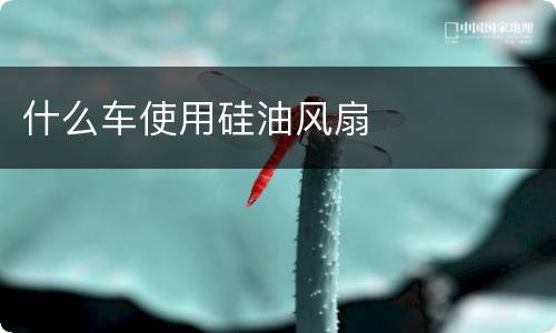 什么车使用硅油风扇
