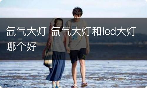 氙气大灯 氙气大灯和led大灯哪个好