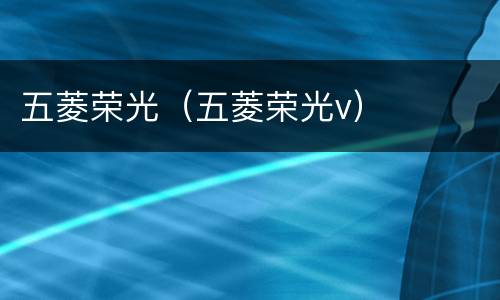 五菱荣光（五菱荣光v）
