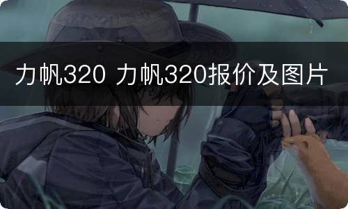 力帆320 力帆320报价及图片