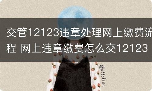 交管12123违章处理网上缴费流程 网上违章缴费怎么交12123