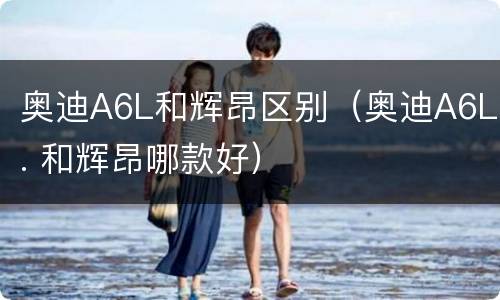 奥迪A6L和辉昂区别（奥迪A6L. 和辉昂哪款好）