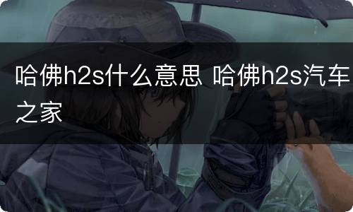 哈佛h2s什么意思 哈佛h2s汽车之家
