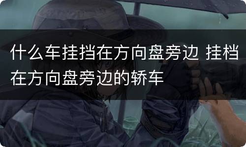 什么车挂挡在方向盘旁边 挂档在方向盘旁边的轿车