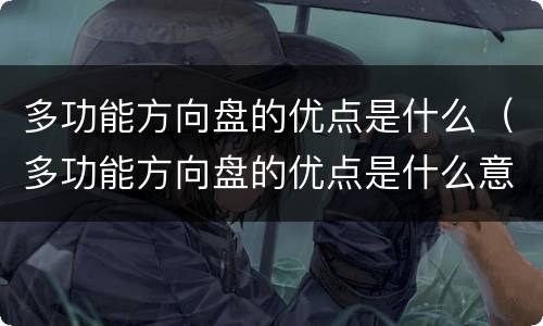 多功能方向盘的优点是什么（多功能方向盘的优点是什么意思）