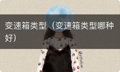 变速箱类型（变速箱类型哪种好）