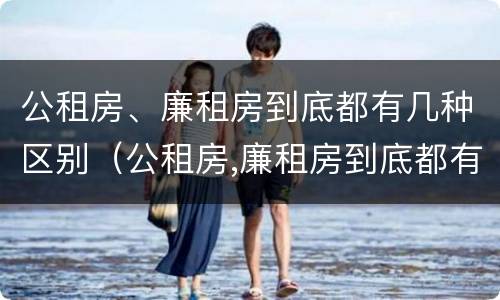 公租房、廉租房到底都有几种区别（公租房,廉租房到底都有几种区别呢）