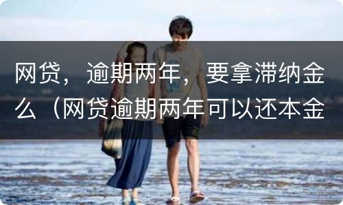 网贷，逾期两年，要拿滞纳金么（网贷逾期两年可以还本金吗）