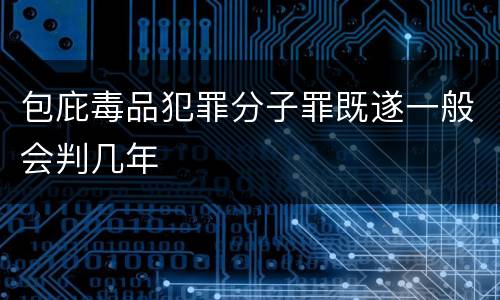 包庇毒品犯罪分子罪既遂一般会判几年