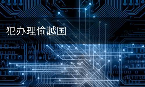 犯办理偷越国