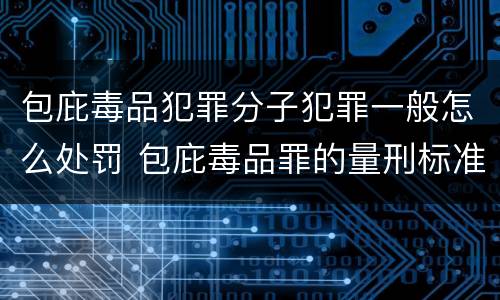 包庇毒品犯罪分子犯罪一般怎么处罚 包庇毒品罪的量刑标准