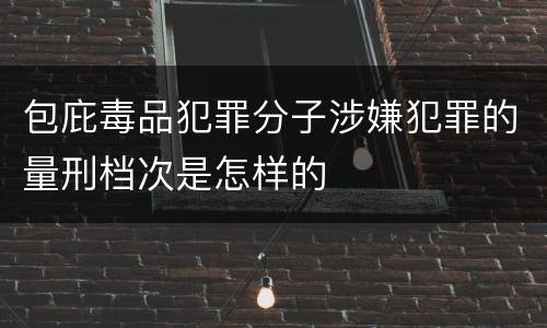 包庇毒品犯罪分子涉嫌犯罪的量刑档次是怎样的