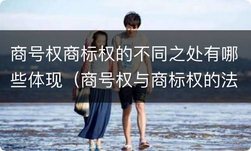 商号权商标权的不同之处有哪些体现（商号权与商标权的法律冲突与解决）