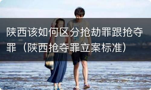 陕西该如何区分抢劫罪跟抢夺罪（陕西抢夺罪立案标准）