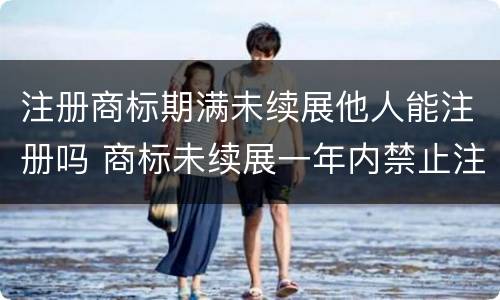 注册商标期满未续展他人能注册吗 商标未续展一年内禁止注册