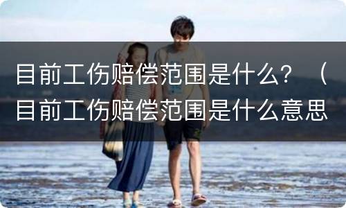 目前工伤赔偿范围是什么？（目前工伤赔偿范围是什么意思）