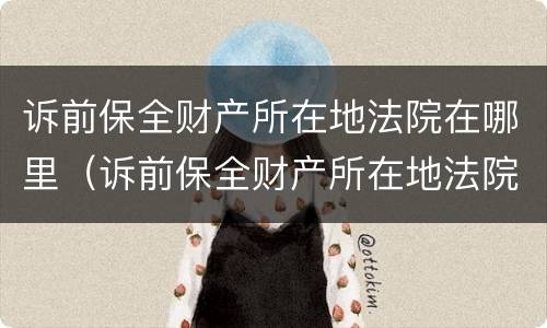 诉前保全财产所在地法院在哪里（诉前保全财产所在地法院在哪里审理）