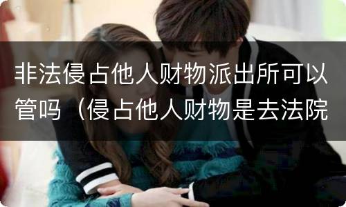 非法侵占他人财物派出所可以管吗（侵占他人财物是去法院还是去派出所）