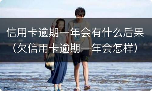 信用卡逾期一年会有什么后果（欠信用卡逾期一年会怎样）