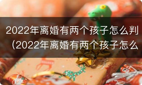 2022年离婚有两个孩子怎么判（2022年离婚有两个孩子怎么判抚养权）