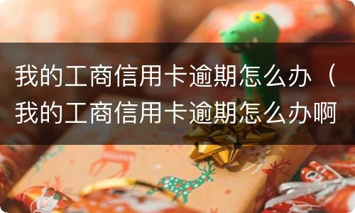 我的工商信用卡逾期怎么办（我的工商信用卡逾期怎么办啊）