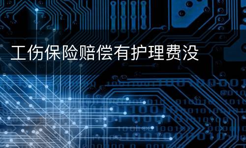 工伤保险赔偿有护理费没