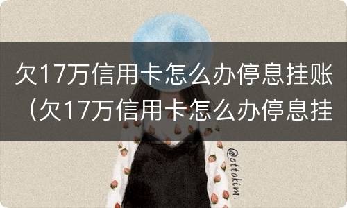 欠17万信用卡怎么办停息挂账（欠17万信用卡怎么办停息挂账的）
