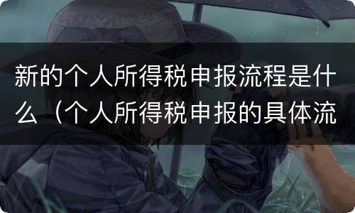 新的个人所得税申报流程是什么（个人所得税申报的具体流程）