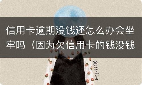 信用卡逾期没钱还怎么办会坐牢吗（因为欠信用卡的钱没钱还会坐牢多久）