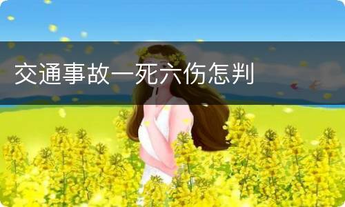 交通事故一死六伤怎判
